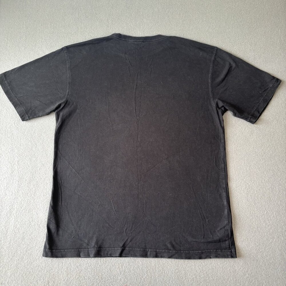 Vintage Avirex Y2K T-Shirt Mens Black Spellout Streetwear Graphic‎ Logo Grunge M - Picture 12 of 13